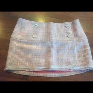 NWT Abercrombie & Fitch pink plaid mini skirt